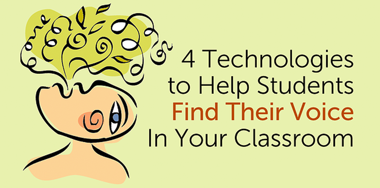 4 technologies to help students find their voice in your classroom