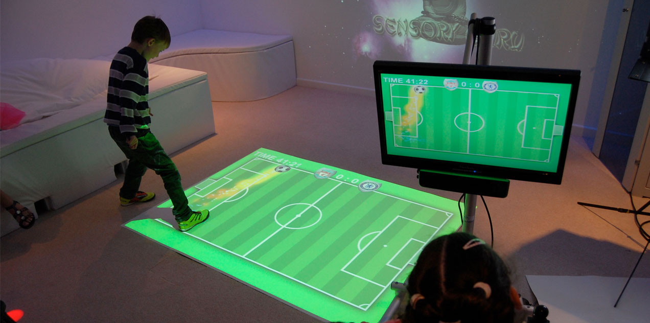 Motion Interactive Floor and Wall Projection Gaming System Melbourne