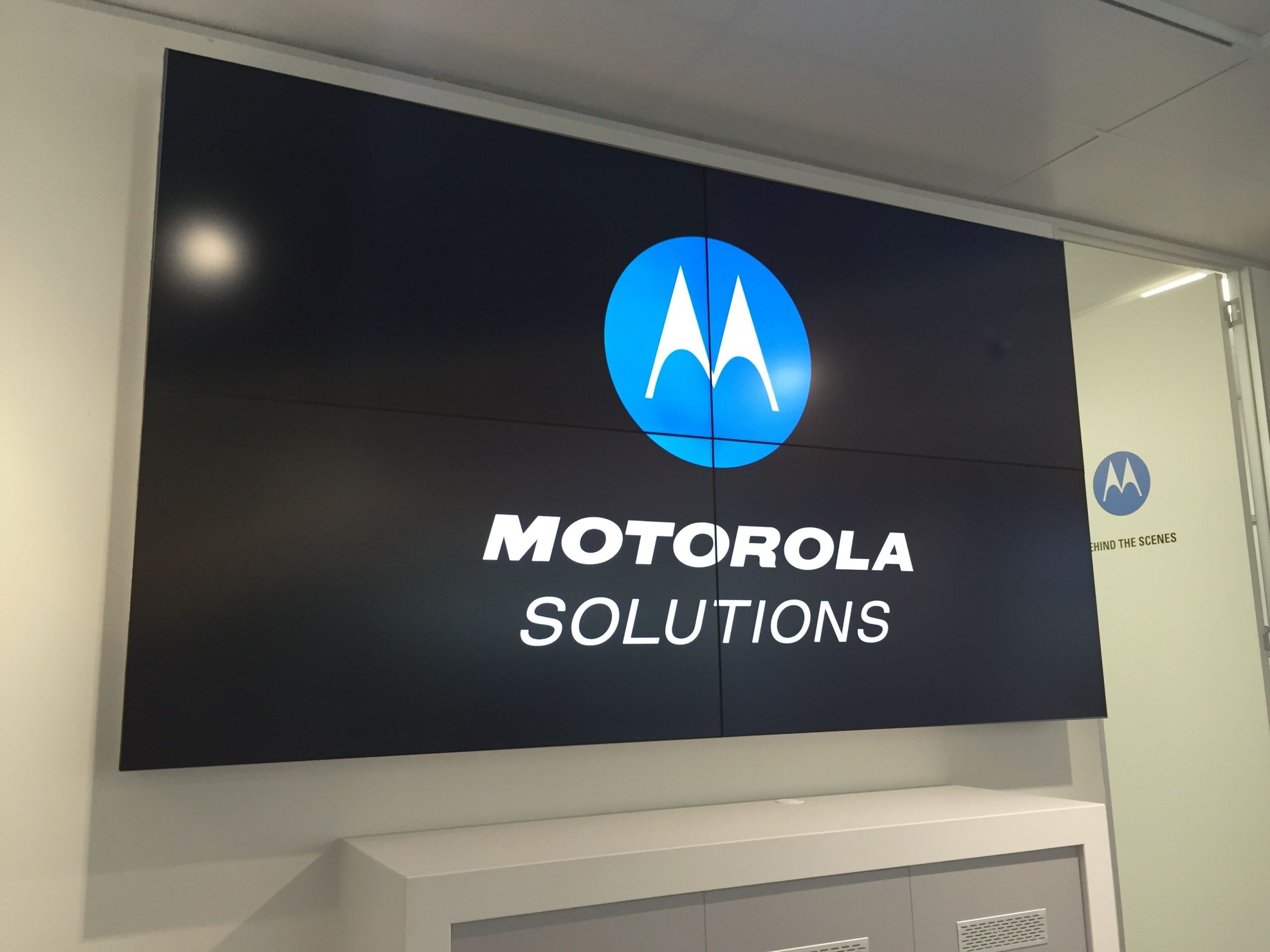 Motorola solutions video wall melbourne vision one