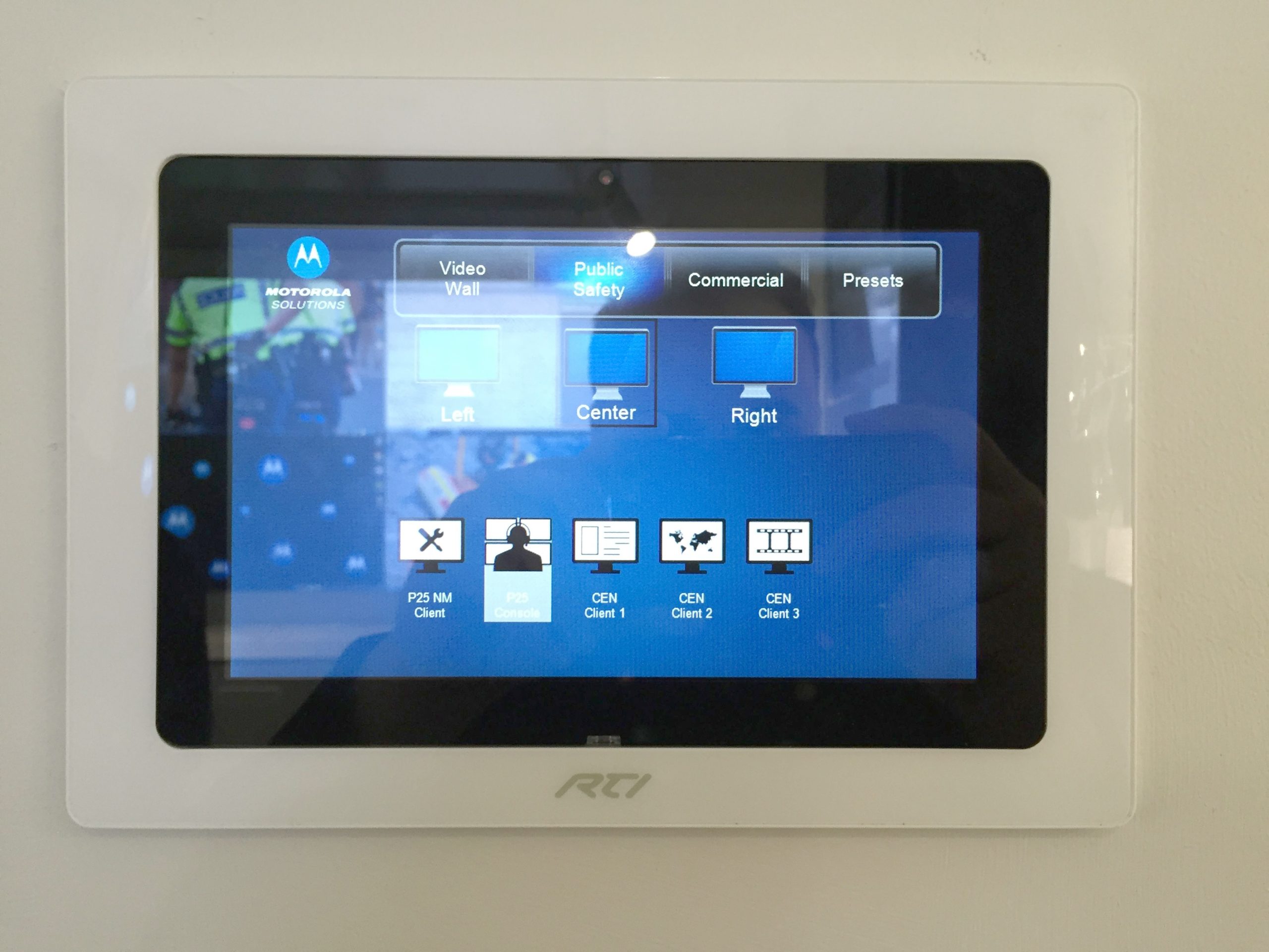 Motorola solutions video wall melbourne vision one