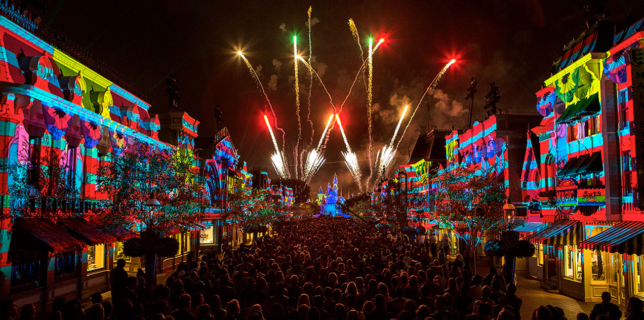 disneyland projection mapping melbourne