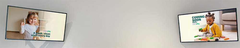 Eden Play Mill Park Digital Signage Menu Boards Advertising Fusion Signage Melbourne