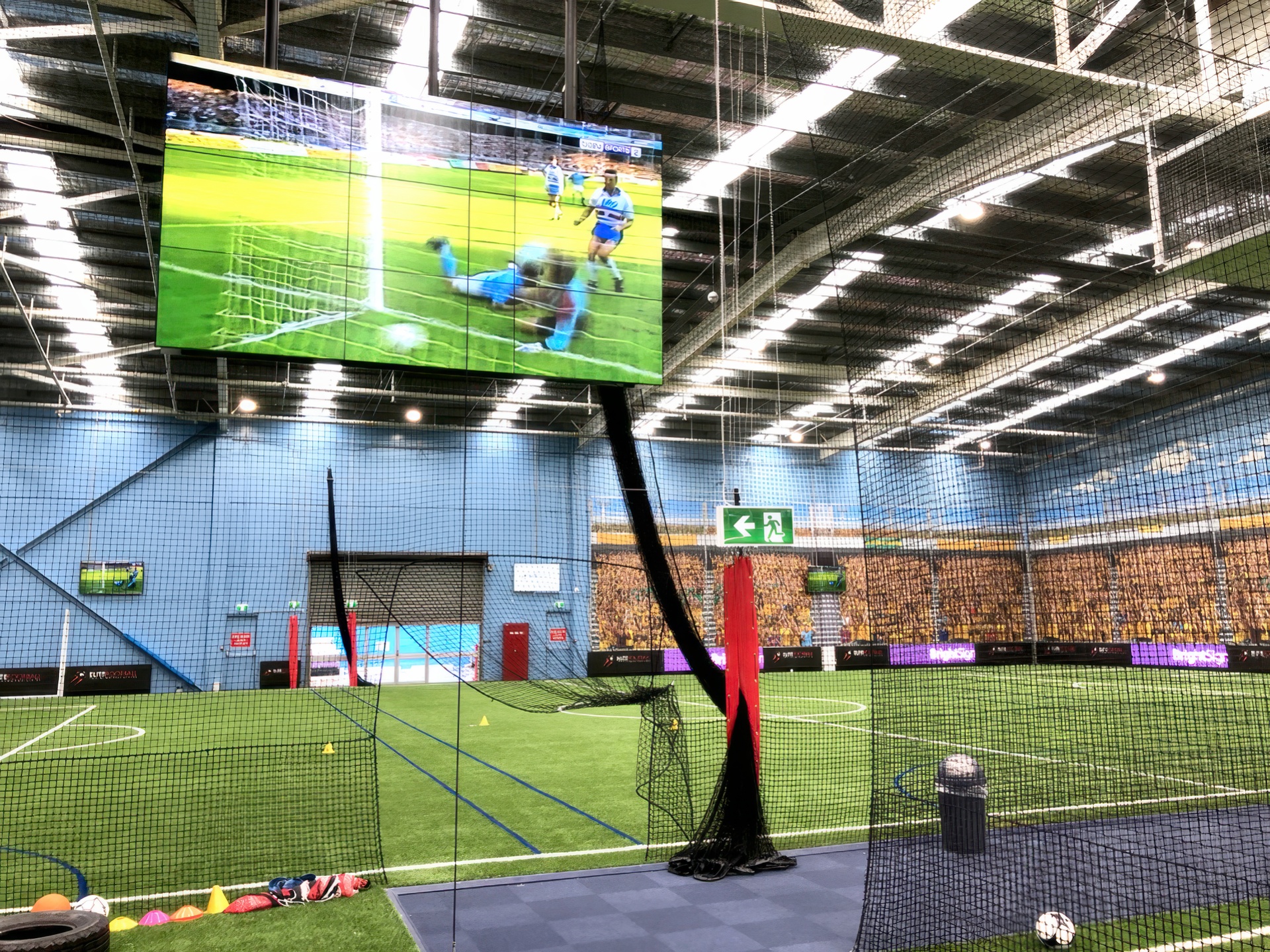 Elite Football Audio Visual Digital Signage LED Video Wall Melbourne