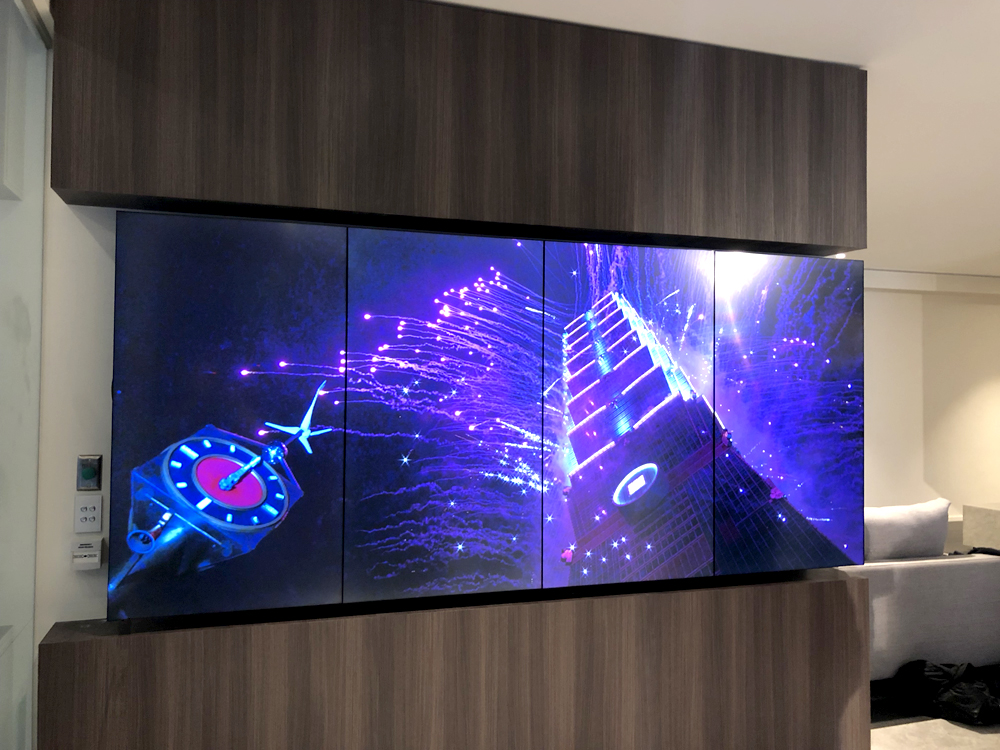 Landence The Evermore 1x4 Video Wall Melbourne