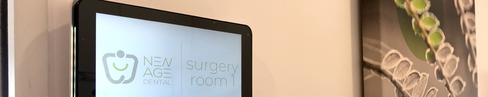 New Age Dental IAdea Digital Sign Board Melbourne Signage