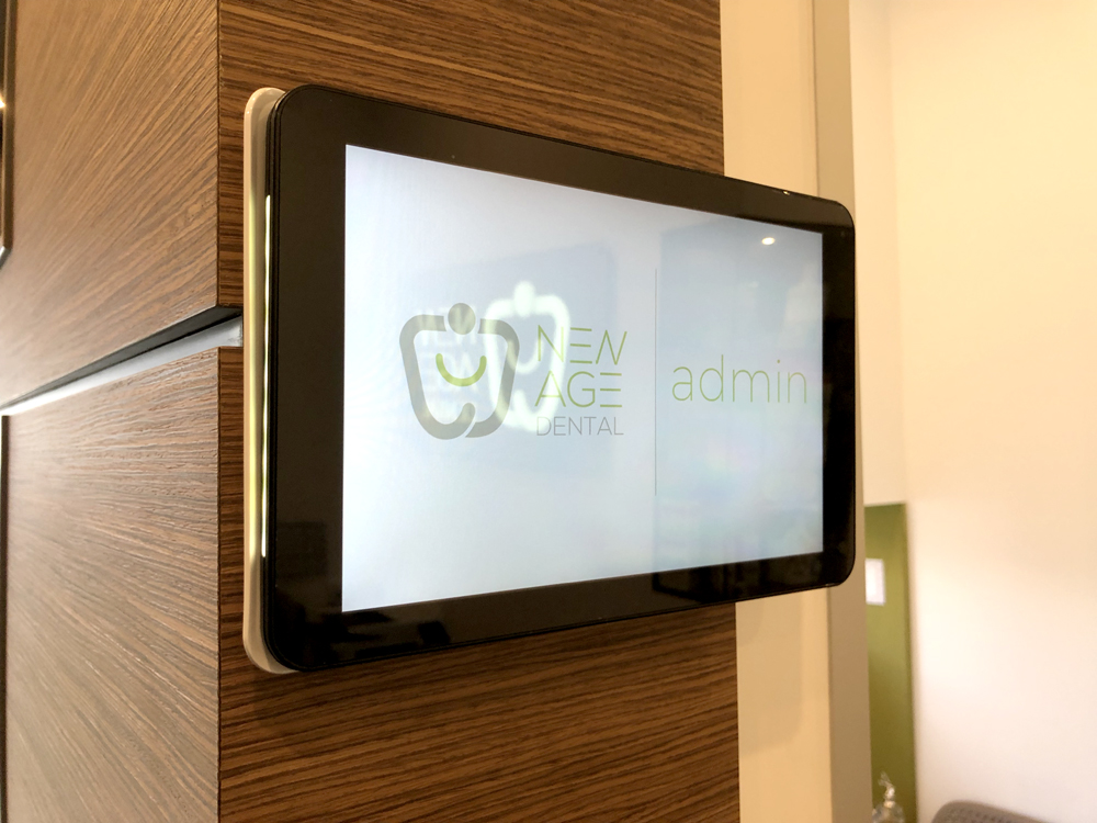 New Age Dental IAdea Digital Sign Board Melbourne Signage