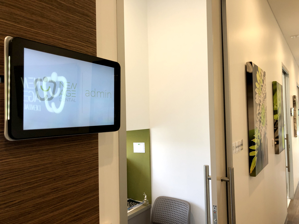 New Age Dental IAdea Digital Sign Board Melbourne Signage