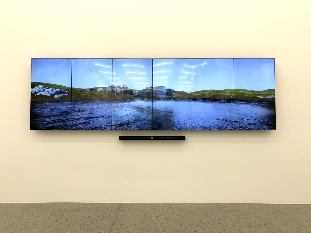 Lyon Housemuseum Portrait Video Wall Melbourne