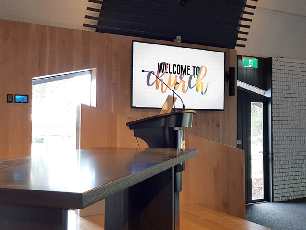 Carey Grammar School Audio Visual Church Chapel Melbourne