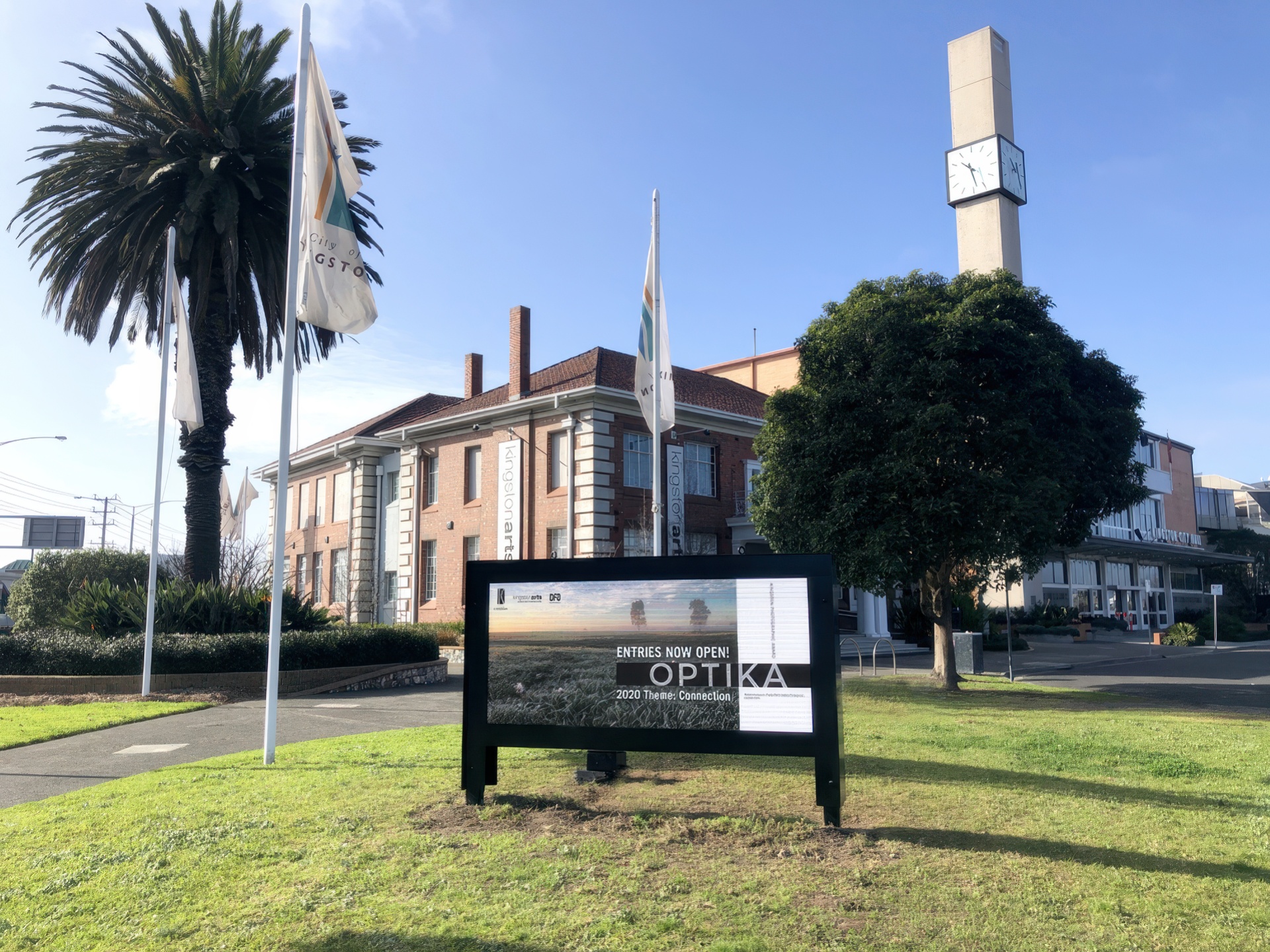 Kingston Arts Centre LED Outdoor Sign Melbourne