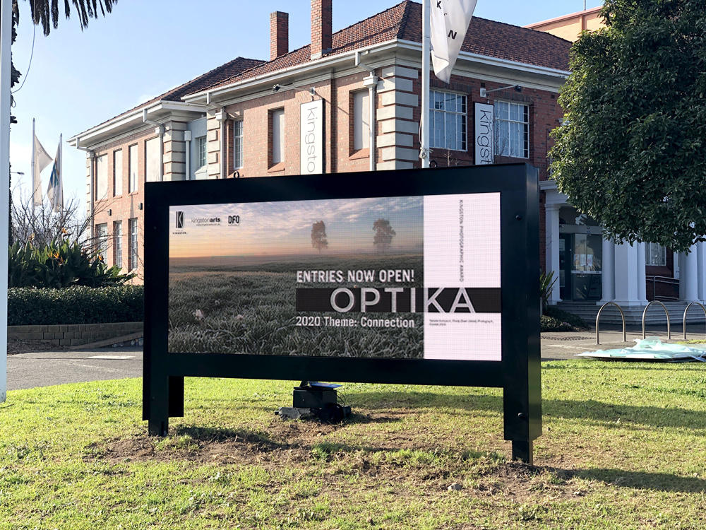 Kingston Arts Centre LED Outdoor Sign Melbourne