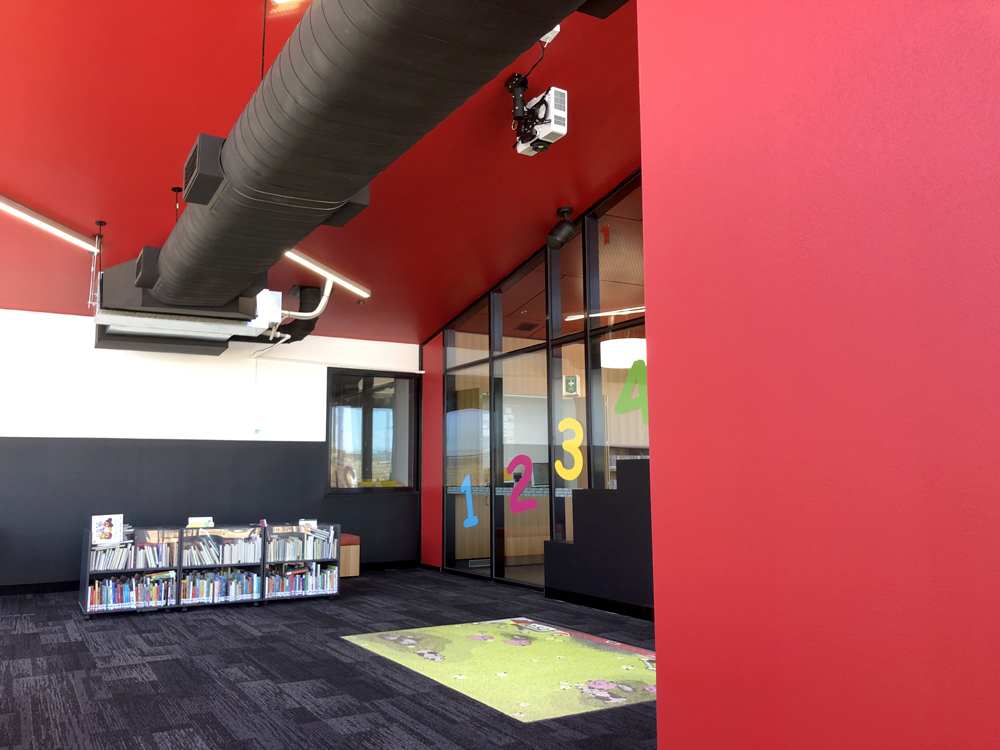 Brimbank City Council Sunshine Library Lumo Play Floor Projection Gaming Projector Melbourne