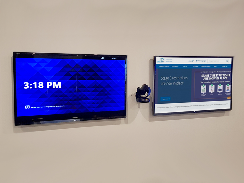 ESTA Crestron Flex Video Conference with Microsoft Teams Rooms Melbourne
