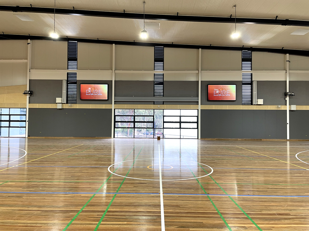 Heathmont College Audio Visual Installation Video Wall LED Melbourne Australia