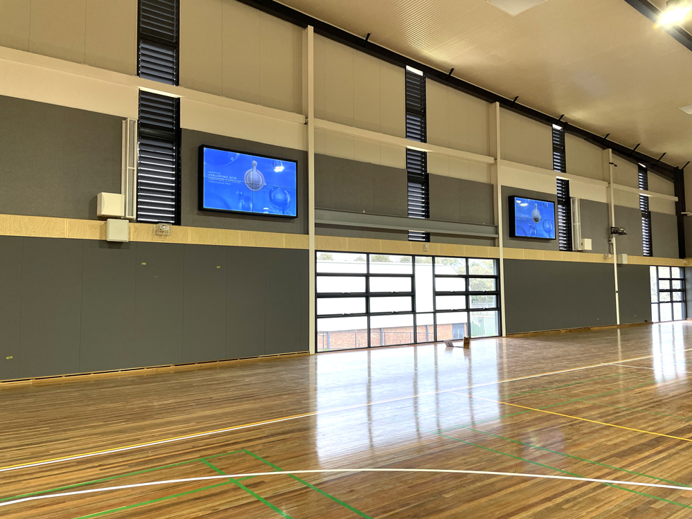 Heathmont College Audio Visual Installation Video Wall LED Melbourne Australia