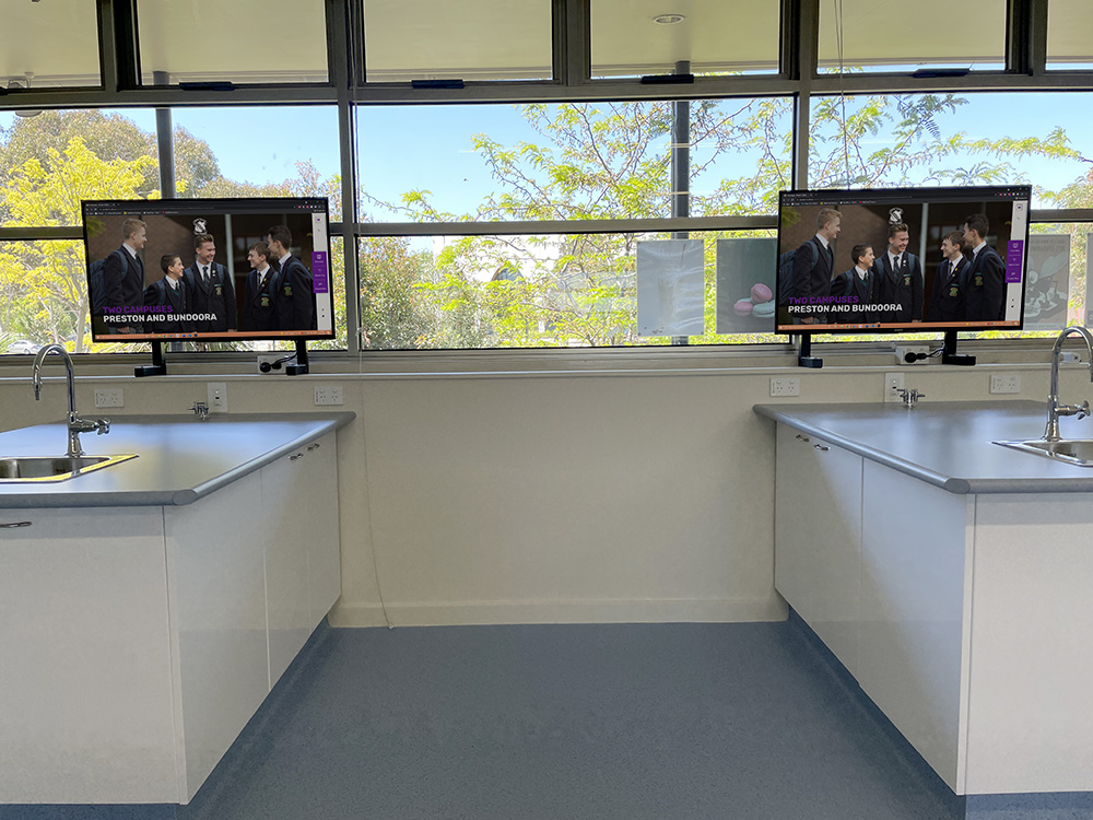 Parade College ERC Science Room Displays Melbourne