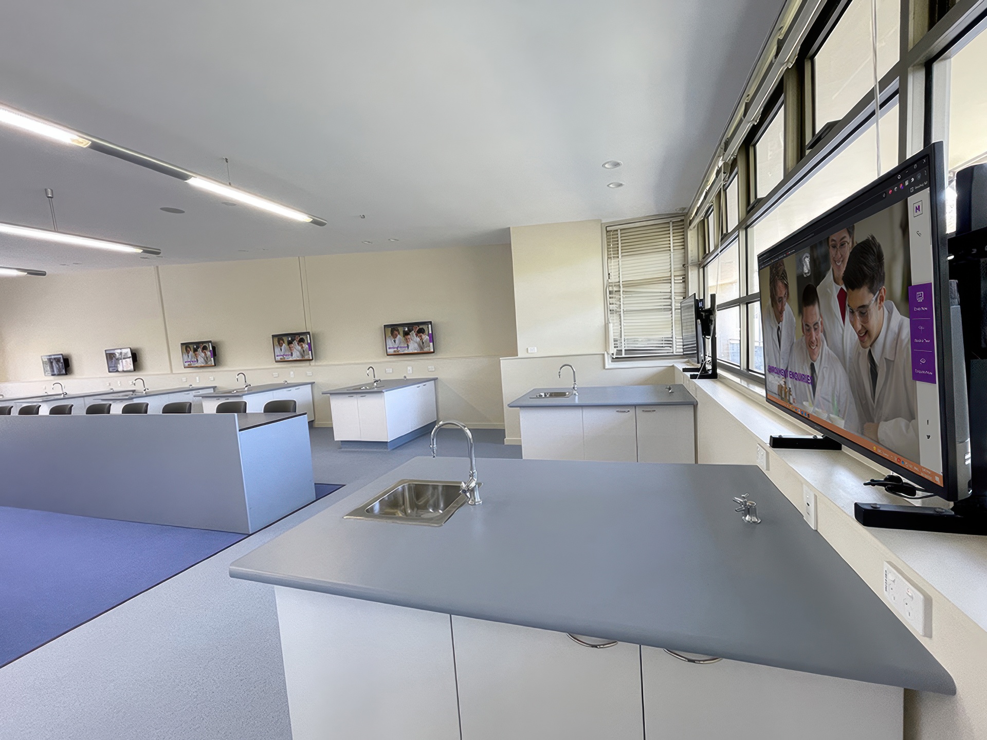 Parade College ERC Science Room Displays Melbourne