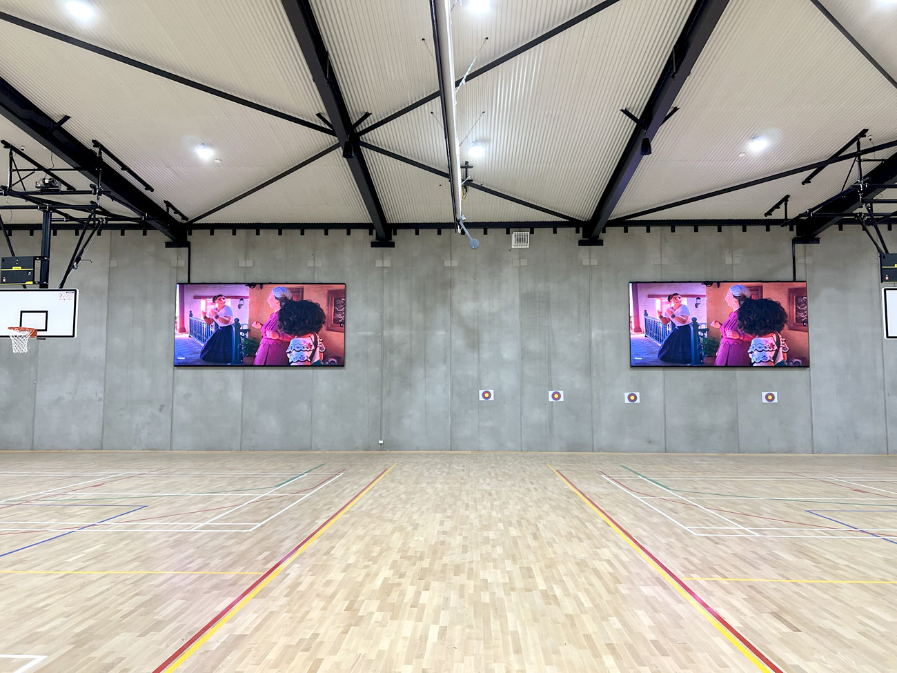 Staughton College Vision One LED Aurora Video Wall Displays