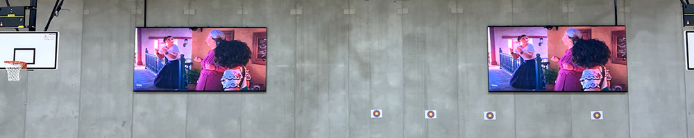 Staughton College Vision One LED Aurora Video Wall Displays