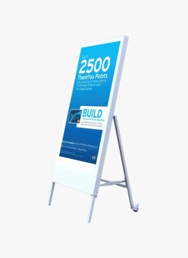 Mitsumaru Indoor Mobile Digital A-Frame Signage Display Melbourne, Australia