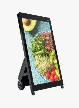 Mitsumaru Mobile Outdoor Digital Signage A-Frame Display Melbourne, Australia
