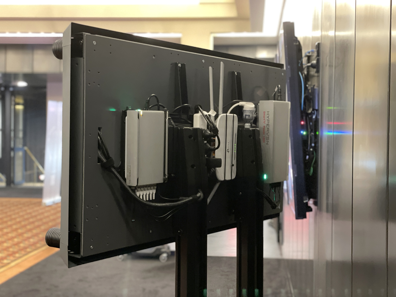 HYPERVSN RMIT Portable D3 Holographic Digital Signage Melbourne Australia Hologram