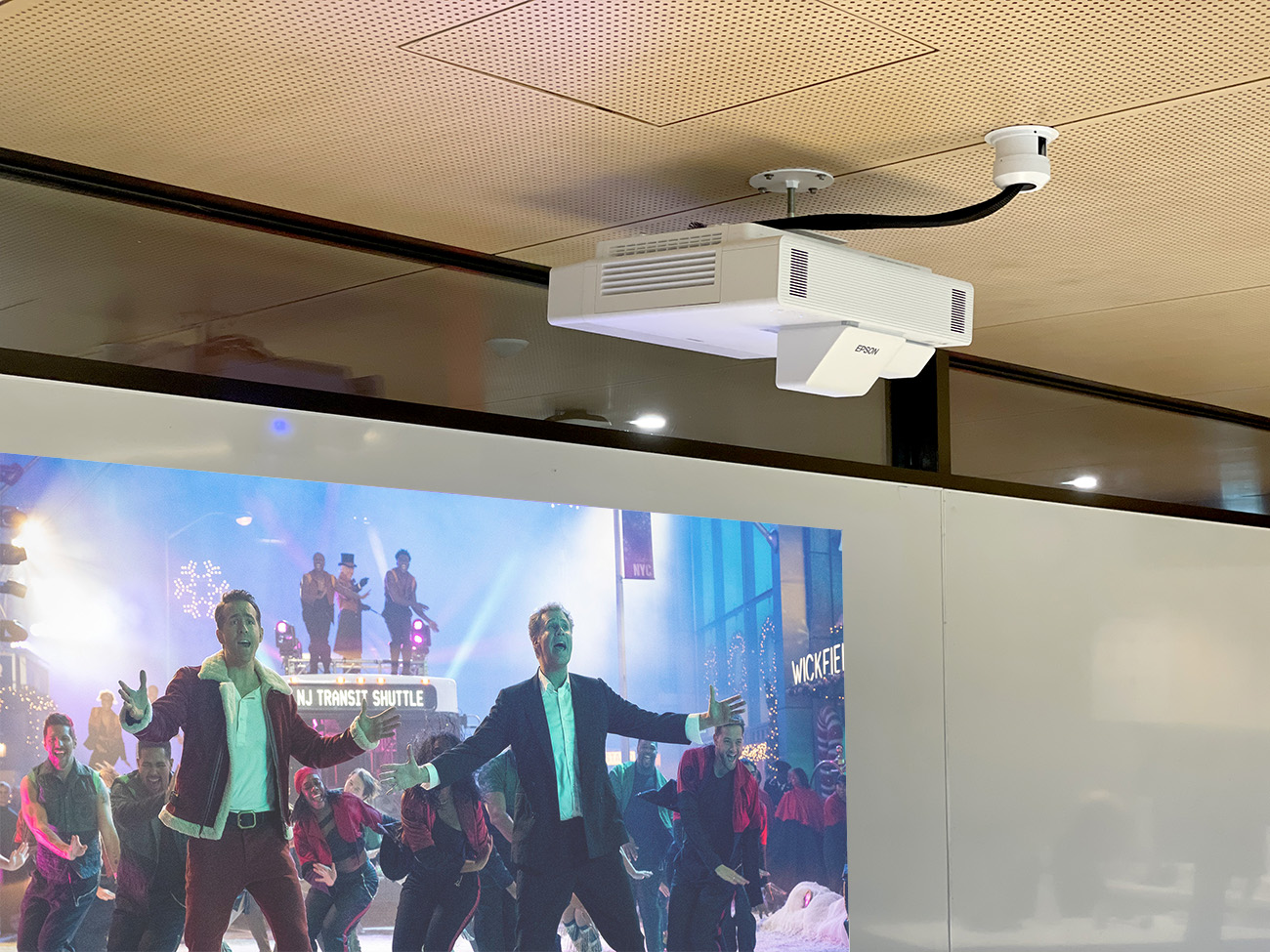 PLC Epson Interactive Projector Installations 2022 Vision One Audio Visual Classroom Projectors Education Melbourne Australia