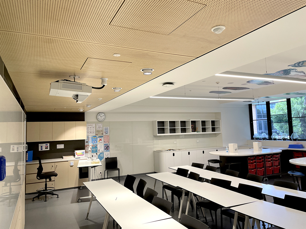 PLC Epson Interactive Projector Installations 2022 Vision One Audio Visual Classroom Projectors Education Melbourne Australia