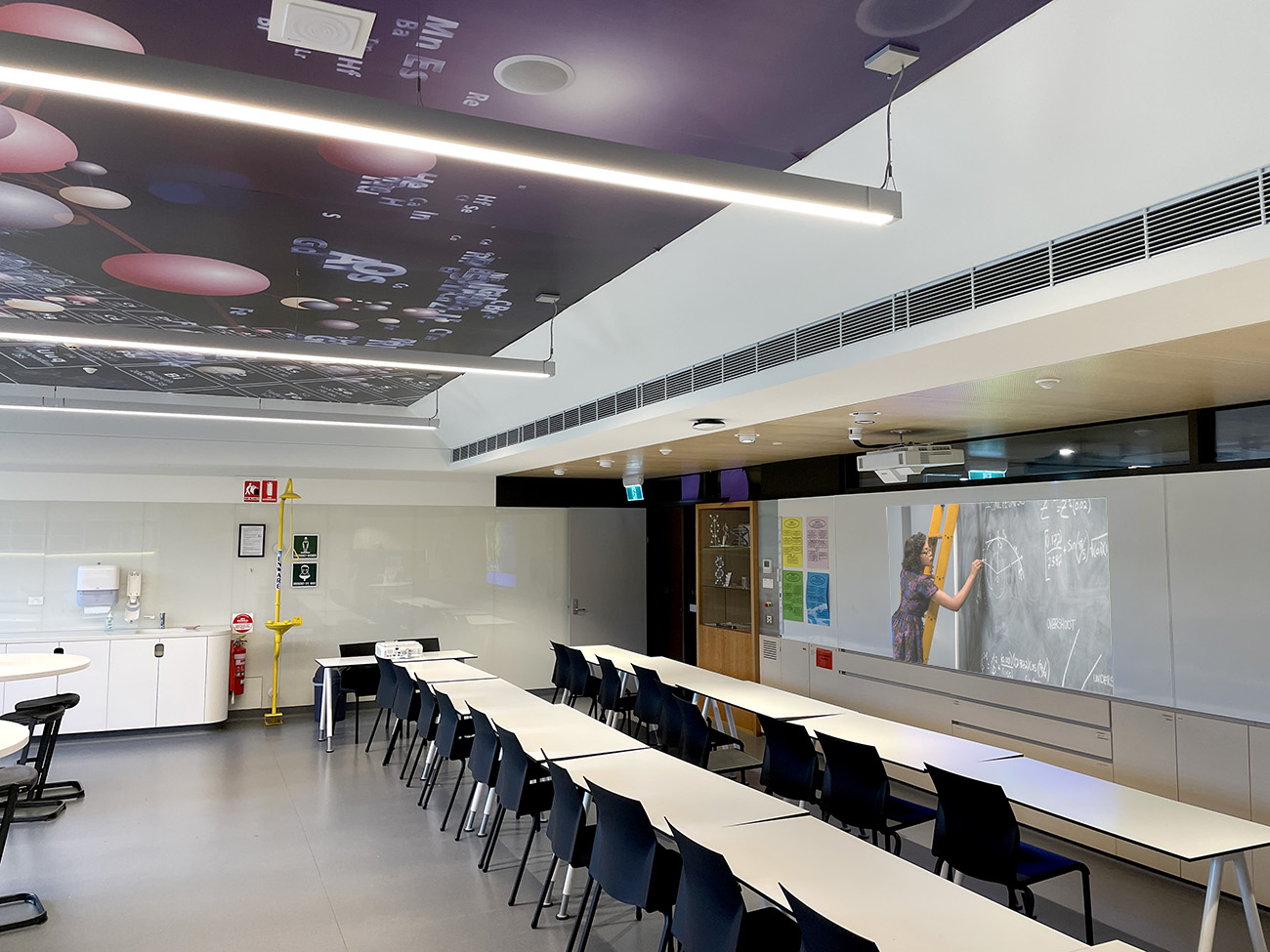 PLC Epson Interactive Projector Installations 2022 Vision One Audio Visual Classroom Projectors Education Melbourne Australia