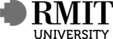 RMIT Black White Logo