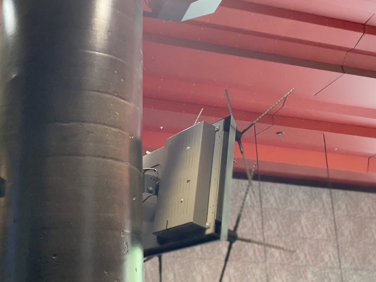 HYPERVSN RMIT Building 80 Holographic Digital Signage Melbourne Australia Hologram