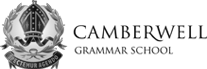 Camberwell Grammar School Black White Logo