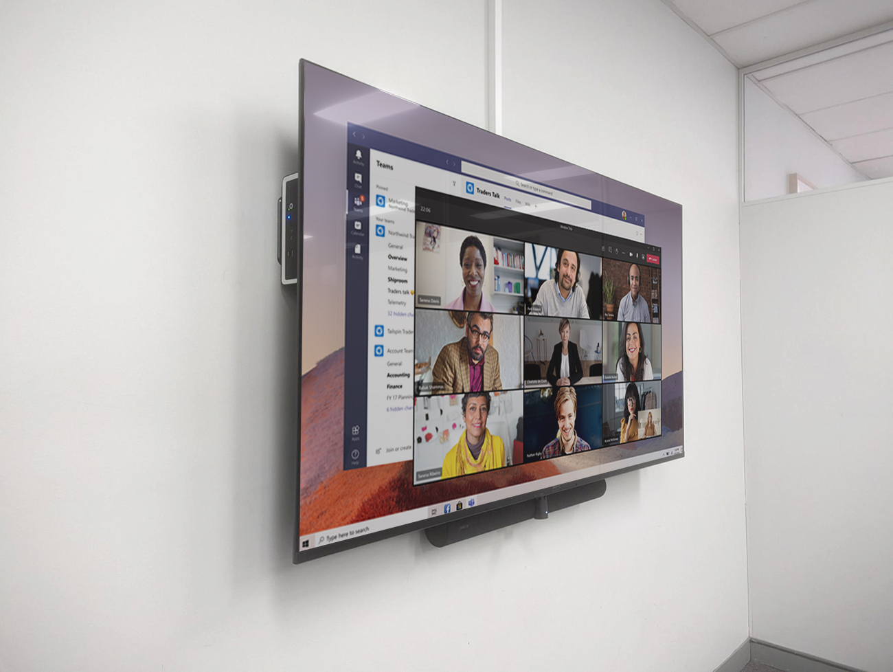 Pump and Electrical Engineering Services Video Conferencing Boardroom Microsoft Teams Room
