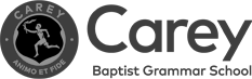 Carey Baptist Grammar School Black White Logo