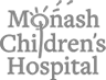 Monash Children's Hospital Black White Logo