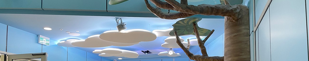 Monash Children's Hospital - Motion Interactive Fish Pond Floor Projection LumoPlay Melbourne Australia