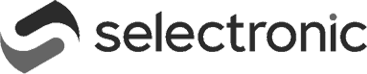 Selectronic Black White Logo