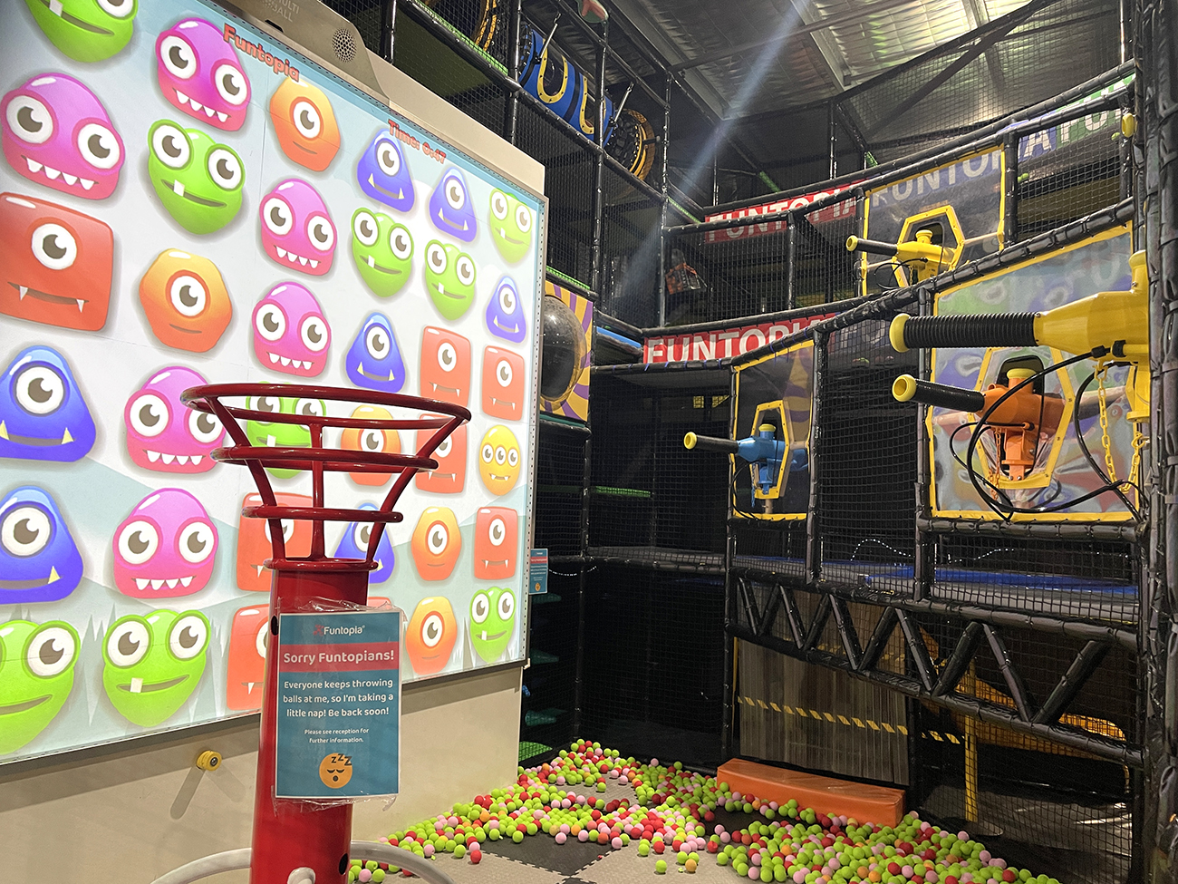 Funtopia Epson Projector MultiBall Melbourne