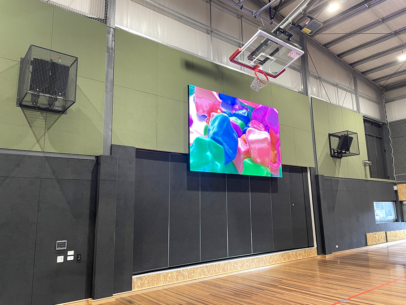 Gilgai Plains Primary School Aurora LED School Gym Hall Melbourne Australia