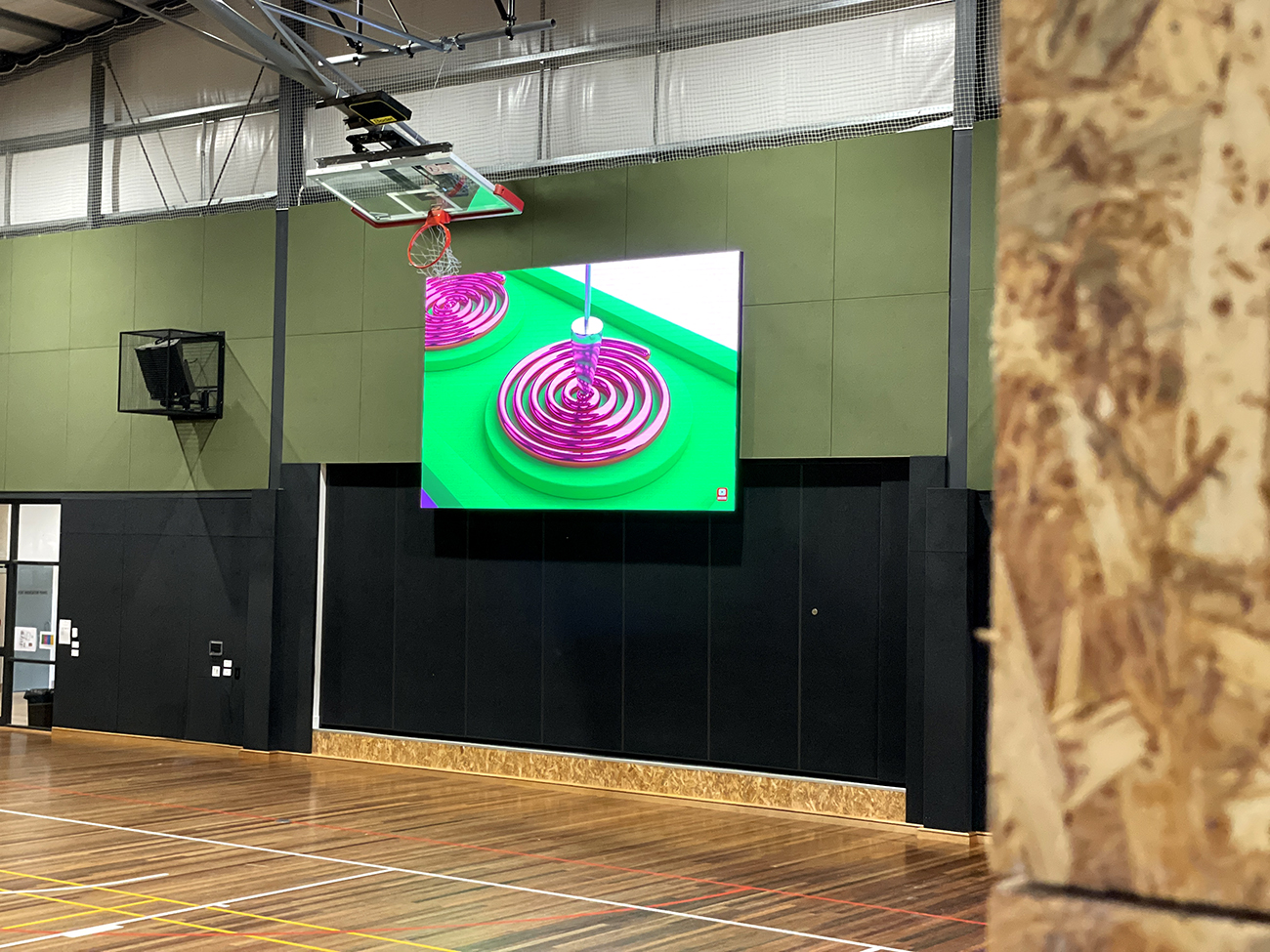 Gilgai Plains Primary School Aurora LED School Gym Hall Melbourne Australia