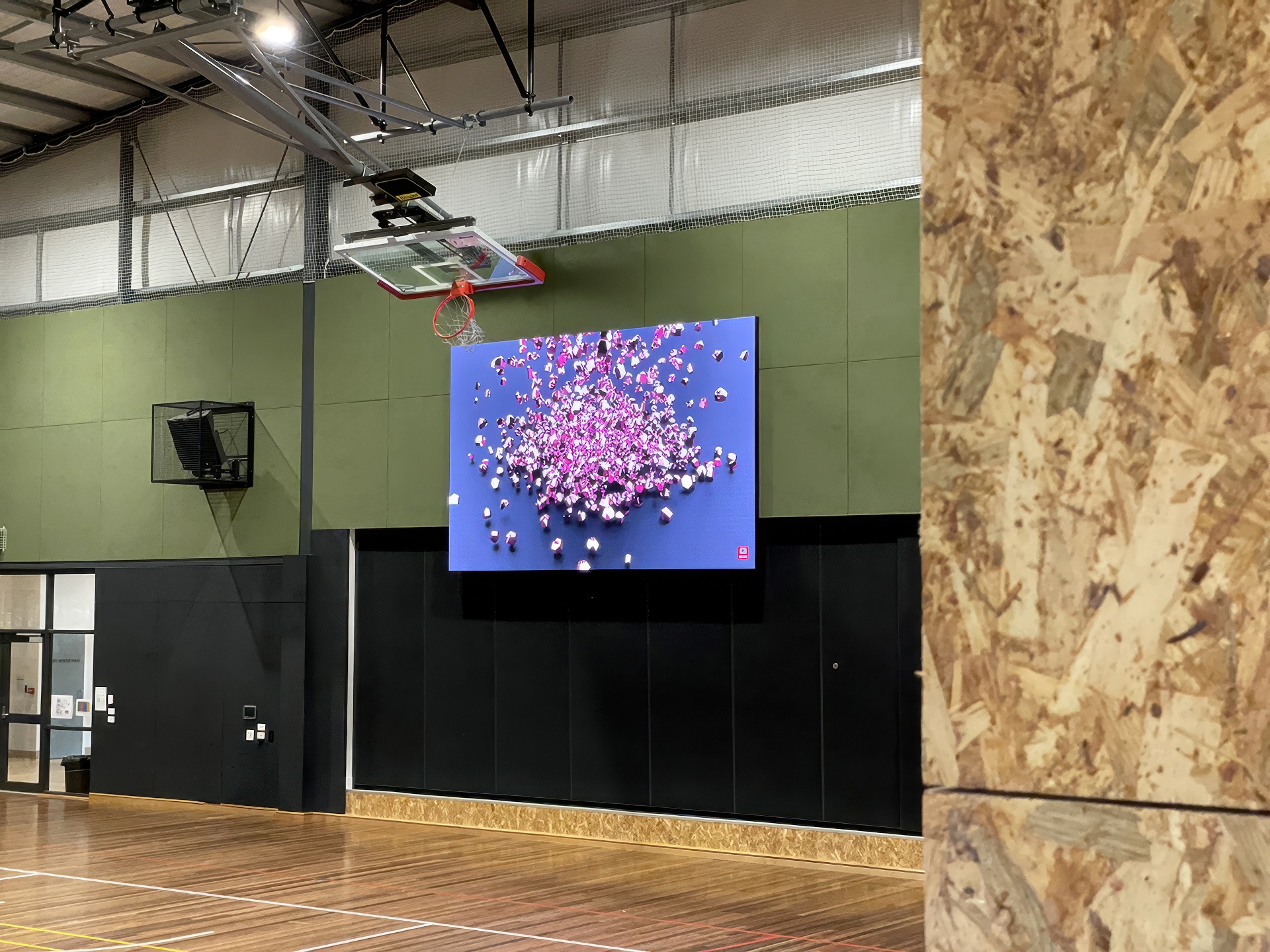 Gilgai Plains Primary School Aurora LED School Gym Hall Melbourne Australia