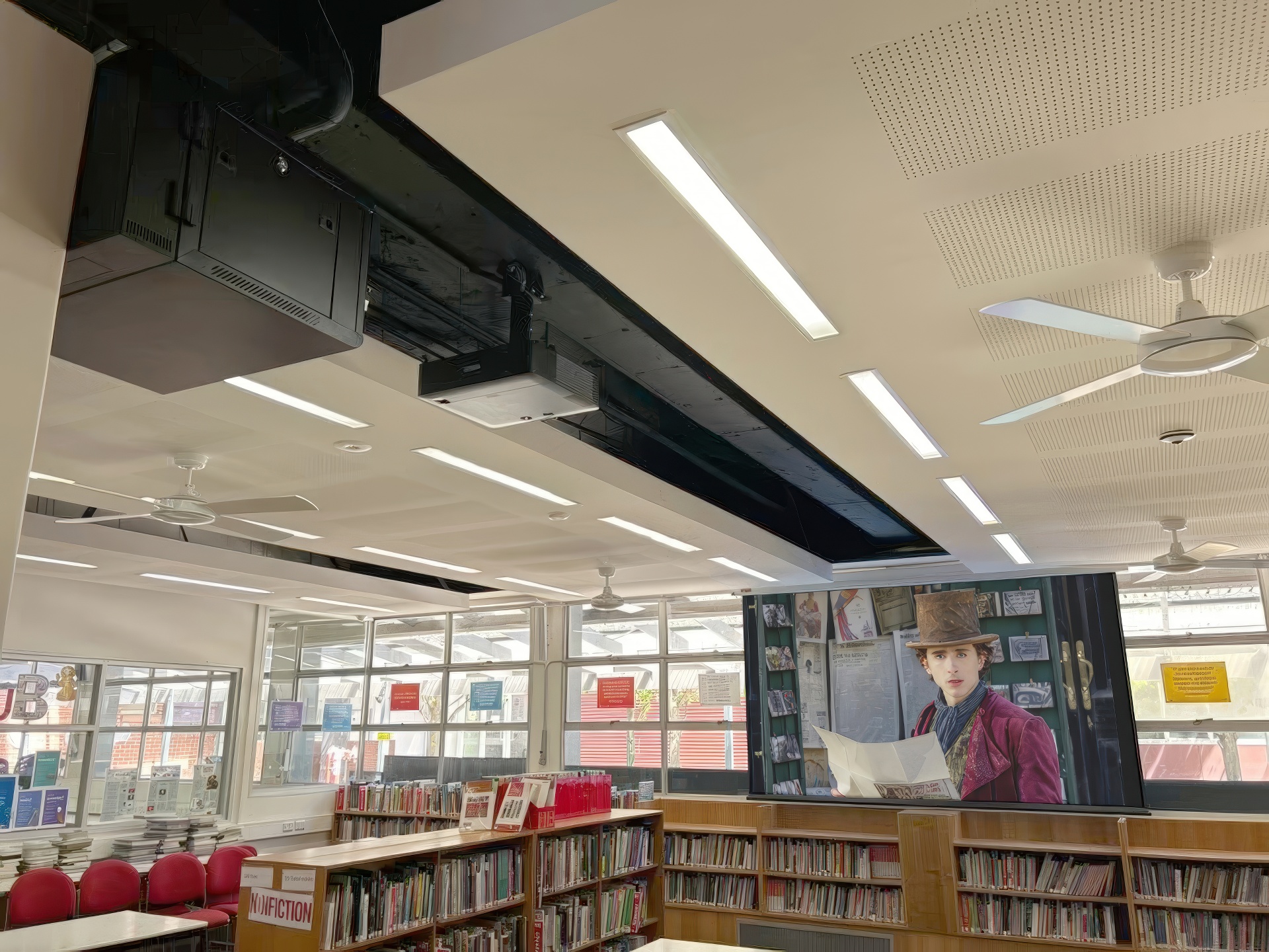 Box Hill High School Case Study - Library Audio Visual System in Melbourne, Australia