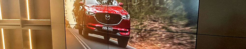 Max Kirwan Mazda, Preston - Video Wall Installation Melbourne, Australia