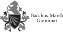 Bacchus Marsh Grammar School Black White Logo