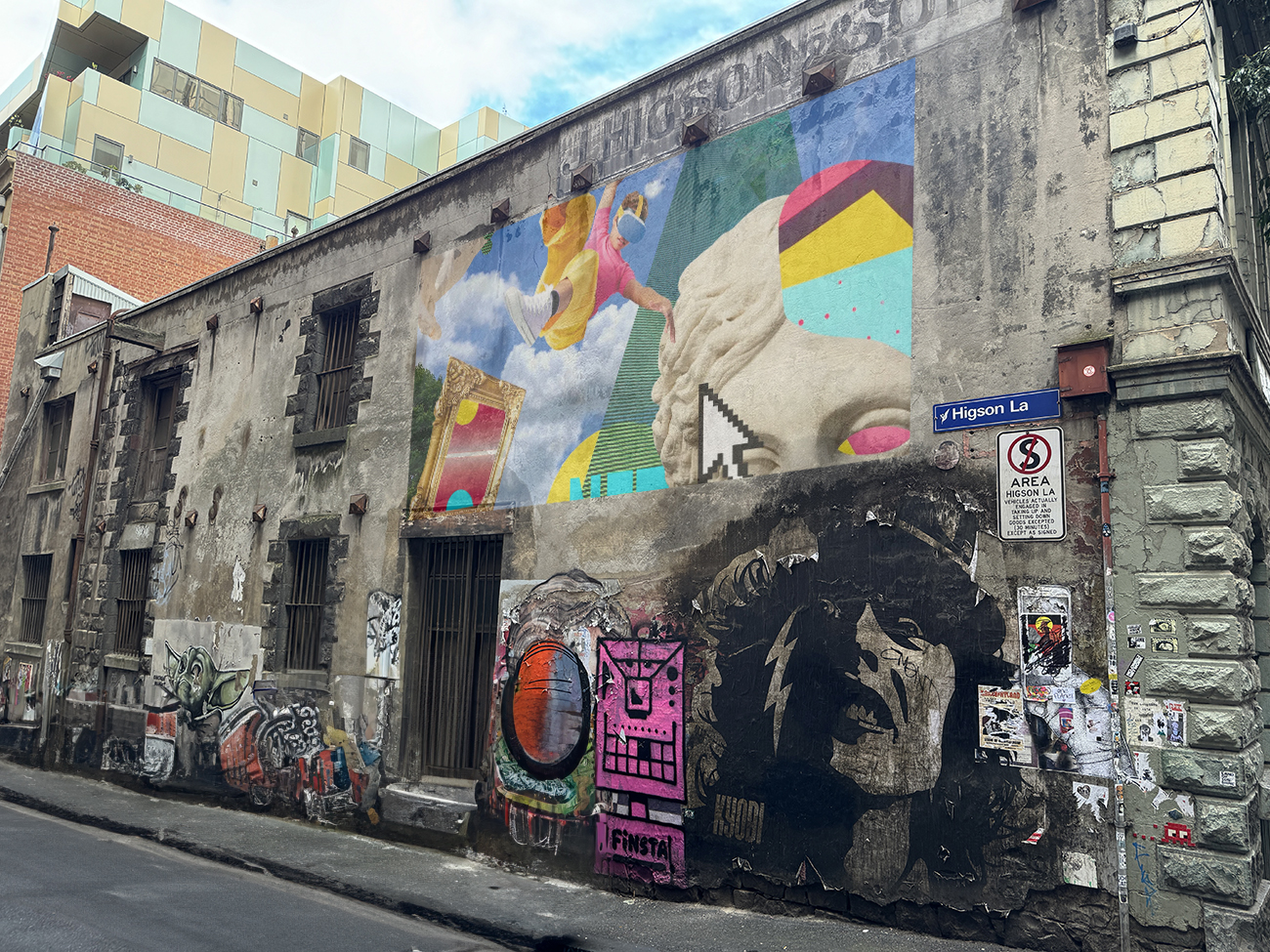 Chin Chin Outdoor Art Projection Melbourne