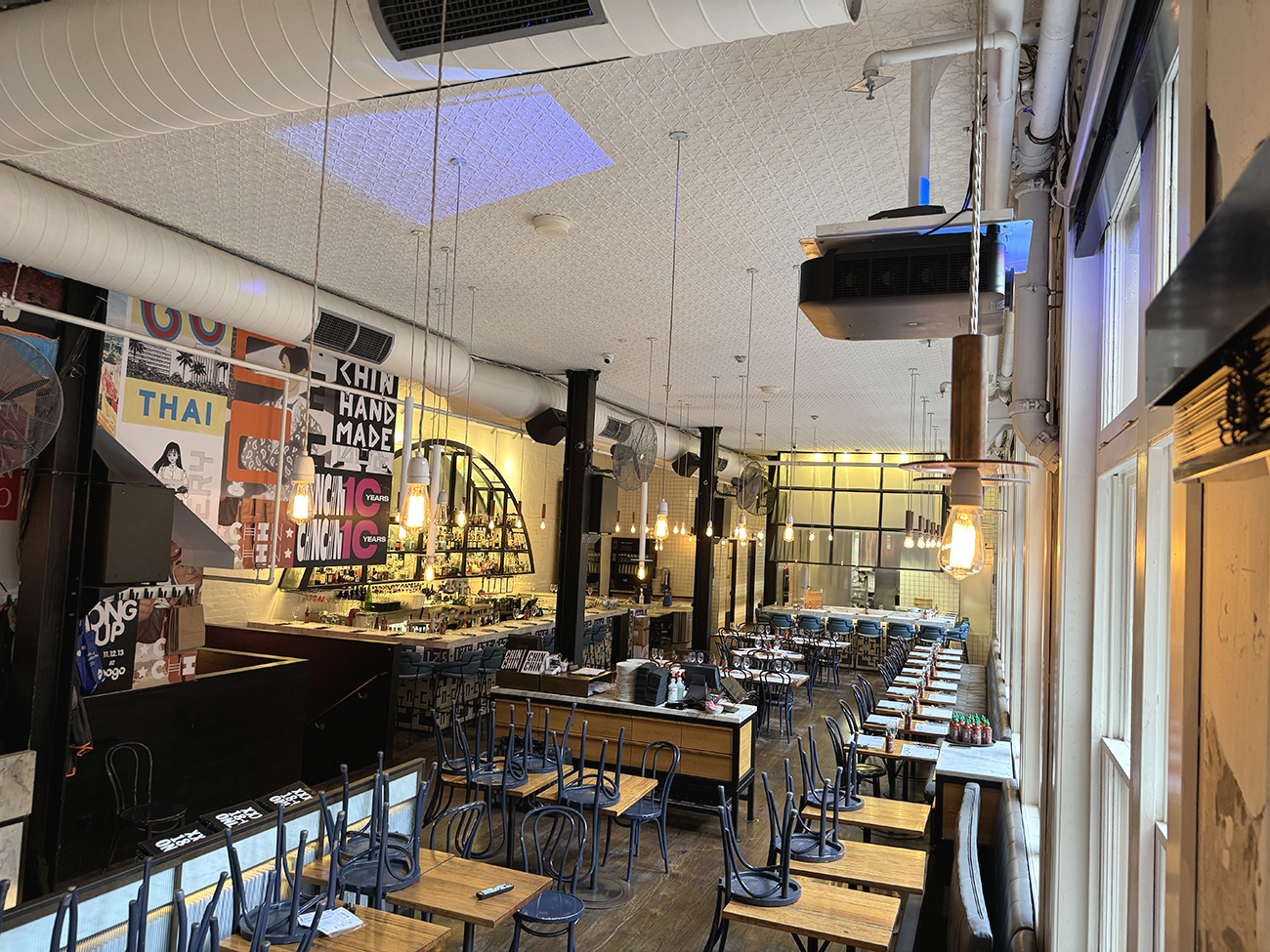 Chin Chin Outdoor Art Projection Melbourne