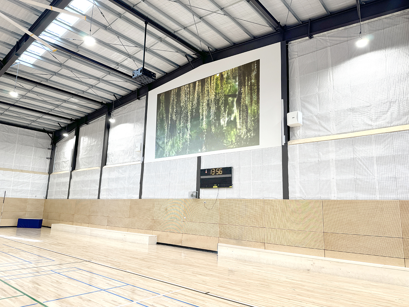 Lalor Secondary College Epson High Brightness Projector Gym Hall AV Melbourne