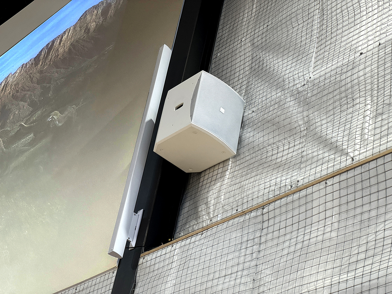 Lalor Secondary College Epson High Brightness Projector Gym Hall AV Melbourne