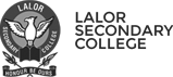 Lalor Secondary College Melbourne Black White Logo