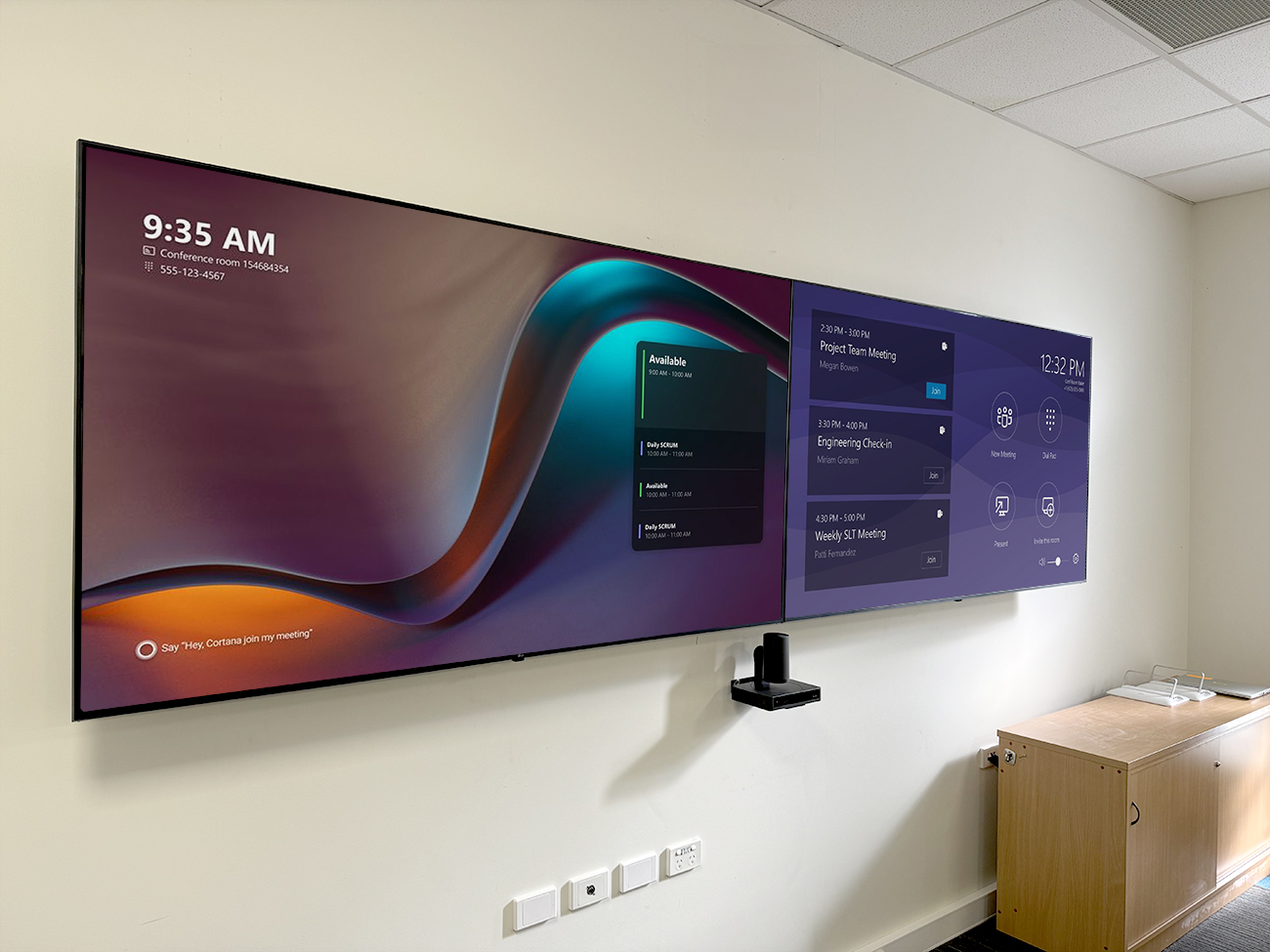 Mercy Health Werribee Boardroom Crestron-Video Conferencing Melbourne